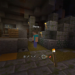 画像ギャラリー No.004のサムネイル画像 / 「Gear VR」対応の「Minecraft」が配信開始。仕様や価格は“Pocket Edition”を踏襲，間もなく「Rift」対応版の登場も