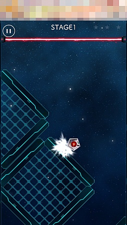 画像ギャラリー No.003のサムネイル画像 / ドロイドの願いは人との再会。スマホ向けアクションゲーム「重力トンネル」を紹介する「(ほぼ)日刊スマホゲーム通信」第1119回