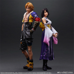 画像ギャラリー No.001のサムネイル画像 / 「FFX」のティーダとユウナがアクションフィギュアシリーズ“プレイアーツ改”に登場。直販サイトにて予約受付中