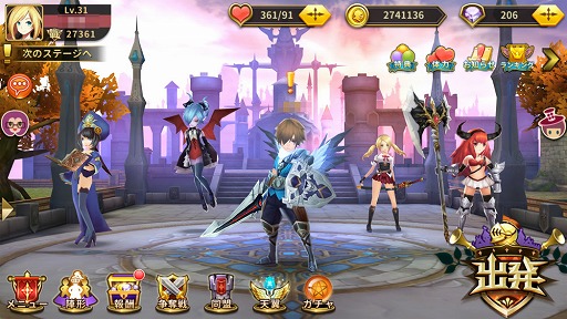 画像ギャラリー No.001のサムネイル画像 / カジュアル勢にも遊びやすく仕上げられたスマホ向けRPG「空と大地のクロスノア」。開発/運営のキーマン2人が語るゲームの見どころとは