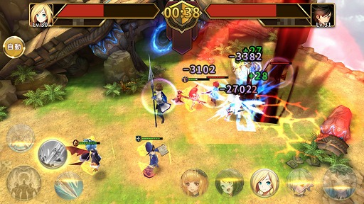 画像ギャラリー No.007のサムネイル画像 / カジュアル勢にも遊びやすく仕上げられたスマホ向けRPG「空と大地のクロスノア」。開発/運営のキーマン2人が語るゲームの見どころとは