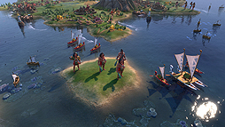 画像ギャラリー No.004のサムネイル画像 / 「シヴィライゼーション VI」最新拡張「嵐の訪れ」で，伝説的な航海者クペがマオリ文明のリーダーに