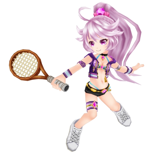 画像ギャラリー No.003のサムネイル画像 / 「白猫テニス」にメアとカモメが参戦。キャラクターの紹介ムービーも公開に
