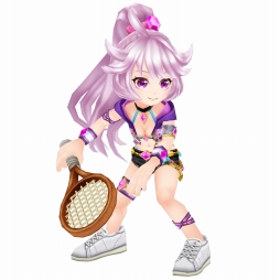 画像ギャラリー No.004のサムネイル画像 / 「白猫テニス」にメアとカモメが参戦。キャラクターの紹介ムービーも公開に