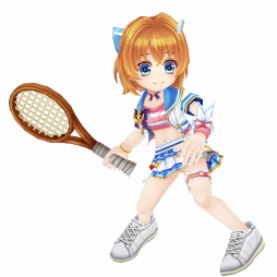 画像ギャラリー No.010のサムネイル画像 / 「白猫テニス」にメアとカモメが参戦。キャラクターの紹介ムービーも公開に
