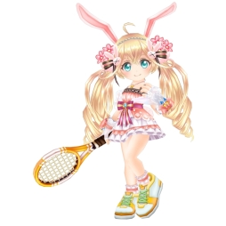画像ギャラリー No.003のサムネイル画像 / 「白猫テニス」に黄金バケーション版ツキミや,ファルファラなどが登場