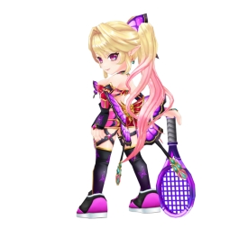 画像ギャラリー No.005のサムネイル画像 / 「白猫テニス」に黄金バケーション版ツキミや,ファルファラなどが登場