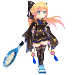 画像ギャラリー No.002のサムネイル画像 / 「白猫テニス」,人気投票で選ばれた“ミューエ” “ニオー” “アマタ”の3人がLINESMANとして新登場