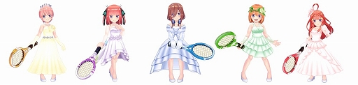 画像ギャラリー No.002のサムネイル画像 / 「白猫テニス」とアニメ「五等分の花嫁」コラボイベント第2弾が開催決定。Blu-ray全巻セットなどが当たるTwitterキャンペーンも