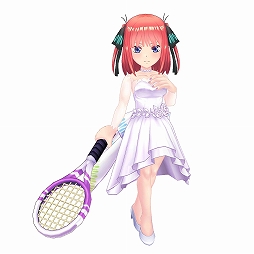 画像ギャラリー No.007のサムネイル画像 / 「白猫テニス」に「五等分の花嫁∬」のキャラがウェディングドレス姿で登場