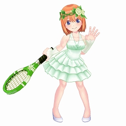 画像ギャラリー No.012のサムネイル画像 / 「白猫テニス」に「五等分の花嫁∬」のキャラがウェディングドレス姿で登場