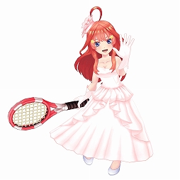 画像ギャラリー No.014のサムネイル画像 / 「白猫テニス」に「五等分の花嫁∬」のキャラがウェディングドレス姿で登場