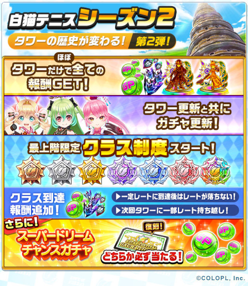 画像ギャラリー No.003のサムネイル画像 / 「白猫テニス」大型アップデートを実施。新イベント“覚醒するふたりの王 〜破滅の序曲〜”を開催