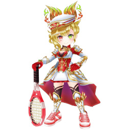 画像ギャラリー No.005のサムネイル画像 / 「白猫テニス」MVP2021版シャルロットが登場。ガチャチケットが当たるキャンペーンも開催