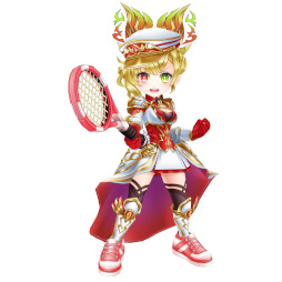 画像ギャラリー No.006のサムネイル画像 / 「白猫テニス」MVP2021版シャルロットが登場。ガチャチケットが当たるキャンペーンも開催