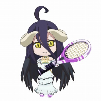 画像ギャラリー No.002のサムネイル画像 / 「白猫テニス」×「異世界かるてっと」コラボを実施。アルベドとアクア登場
