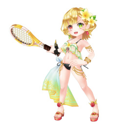 画像ギャラリー No.002のサムネイル画像 / 「白猫テニス」，“白波ガールズ〜白波シャルロット編〜★5フェスガチャ”を開催