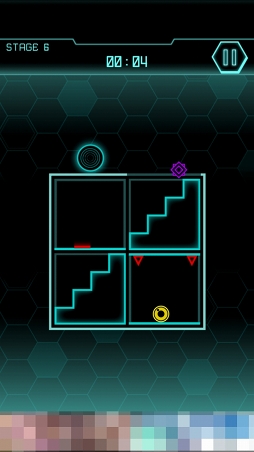 画像ギャラリー No.005のサムネイル画像 / 部屋を回転させてゴールを目指すパズルゲーム「CUBE 360°〜想像力×知能×反射神経〜」を紹介する「(ほぼ)日刊スマホゲーム通信」第1126回