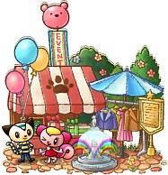 画像ギャラリー No.005のサムネイル画像 / 「くまぱら」で「モーリーファンタジー」とのコラボが開催。限定料理や衣装が登場