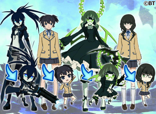 画像ギャラリー No.002のサムネイル画像 / 「ウィッチ・アームス」×「ブラック★ロックシューター」コラボが実施中