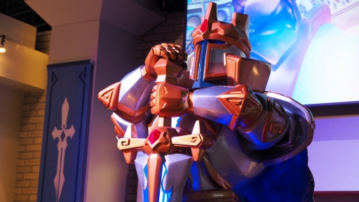 画像ギャラリー No.003のサムネイル画像 / ［TGS 2019］ボウガンや投石も楽しめちゃうIGGブースを紹介。「ブレイブコンクエスト」ほか，サンドボックスや宇宙大戦モノの新作も出展
