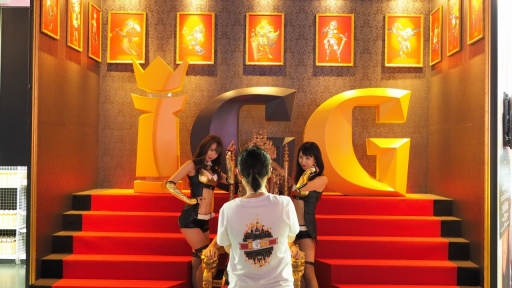 画像ギャラリー No.006のサムネイル画像 / ［TGS 2019］ボウガンや投石も楽しめちゃうIGGブースを紹介。「ブレイブコンクエスト」ほか，サンドボックスや宇宙大戦モノの新作も出展