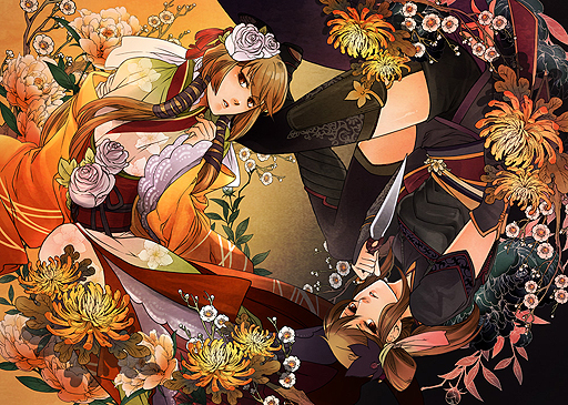 画像ギャラリー No.003のサムネイル画像 / 「下天の華」と“夢灯り”を1本にまとめた「下天の華 with 夢灯り 愛蔵版」がPS Vitaで9月8日発売へ。特典を満載した2つの豪華版あり