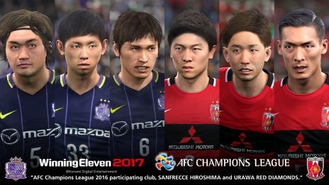 画像ギャラリー No.003のサムネイル画像 / 「ウイニングイレブン 2017」に収録される「サッカー日本代表」のフェースデータが公開