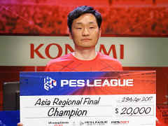 「ウイニングイレブン 2017」世界決勝への切符を手にしたのは，まやげか氏とじょー氏。「PES LEAGUE ROAD TO CARDIFF」アジア地域決勝をレポート