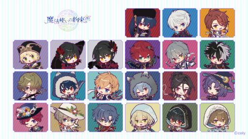 画像ギャラリー No.010のサムネイル画像 / 「スタマイ」×「まほやく」のWebイベントで行われた衣装投票の結果が発表＆グッズを公開