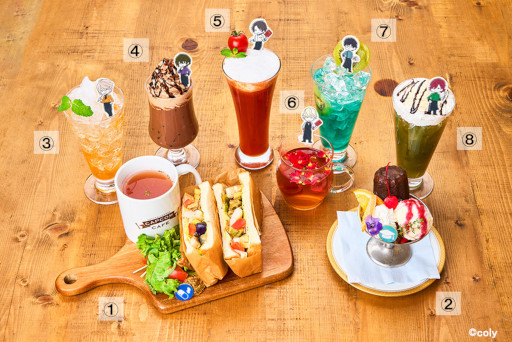 画像ギャラリー No.002のサムネイル画像 / カプコンカフェ イオンレイクタウン店＆池袋店，「スタンドマイヒーローズ」とのコラボグッズ＆メニューを公開