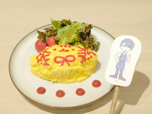 画像ギャラリー No.006のサムネイル画像 / 「『スタンドマイヒーローズ』in coly cafe!」レポート。今大路＆服部の誕生日はバースデーケーキでお祝いしよう♪