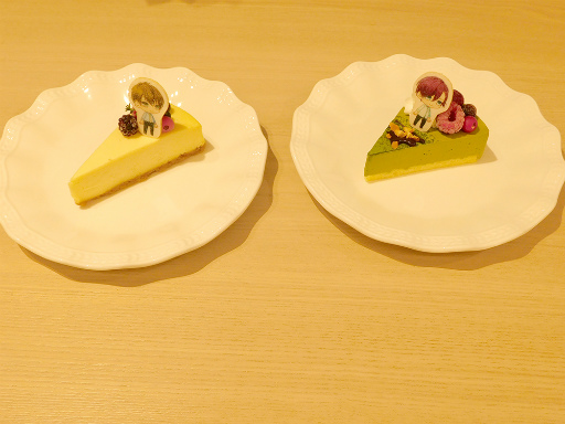 画像ギャラリー No.013のサムネイル画像 / 「『スタンドマイヒーローズ』in coly cafe!」レポート。今大路&服部の誕生日はバースデーケーキでお祝いしよう♪