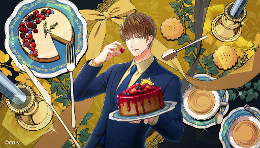 画像ギャラリー No.023のサムネイル画像 / 「『スタンドマイヒーローズ』in coly cafe!」レポート。今大路＆服部の誕生日はバースデーケーキでお祝いしよう♪