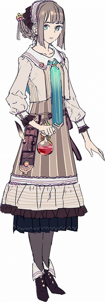 画像ギャラリー No.005のサムネイル画像 / 「フィリスのアトリエ」5人の新キャラクターや旅の途中で訪れる町などが公開。アトリエのカスタマイズや新たな衣装の情報も