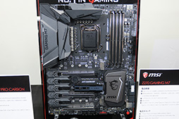 画像ギャラリー No.037のサムネイル画像 / Kaby Lake-S対応のIntel 200シリーズチップセット搭載マザーボードが各社から一斉に発表。販売は1月6日から