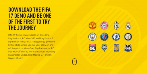 画像ギャラリー No.002のサムネイル画像 / 「FIFA 17」の体験版が本日配信スタート。ストーリーモード「The Journey」をフィーチャーしたシネマティックトレイラーも公開に