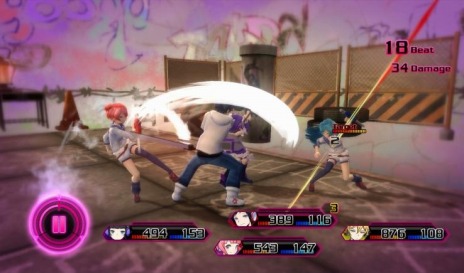 画像ギャラリー No.036のサムネイル画像 / 「AKIBA’S BEAT」2つの組織のキャラクターと戦闘システムを公開。ゲージ全開放で発生する「イマジンフィールド」とは