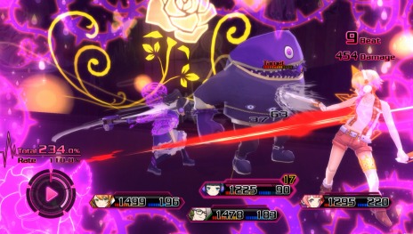 画像ギャラリー No.124のサムネイル画像 / 「AKIBA’S BEAT」2つの組織のキャラクターと戦闘システムを公開。ゲージ全開放で発生する「イマジンフィールド」とは