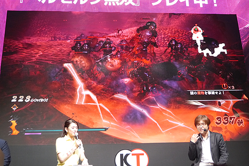 画像ギャラリー No.006のサムネイル画像 / ［TGS 2016］全身に返り血を浴び，「不死のゾッド」が大暴れ！ 「ベルセルク無双 紹介ステージ」レポート