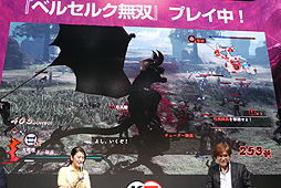 画像ギャラリー No.016のサムネイル画像 / ［TGS 2016］全身に返り血を浴び，「不死のゾッド」が大暴れ！ 「ベルセルク無双 紹介ステージ」レポート