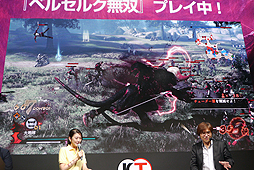 画像ギャラリー No.017のサムネイル画像 / ［TGS 2016］全身に返り血を浴び，「不死のゾッド」が大暴れ！ 「ベルセルク無双 紹介ステージ」レポート