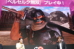 画像ギャラリー No.022のサムネイル画像 / ［TGS 2016］全身に返り血を浴び，「不死のゾッド」が大暴れ！ 「ベルセルク無双 紹介ステージ」レポート