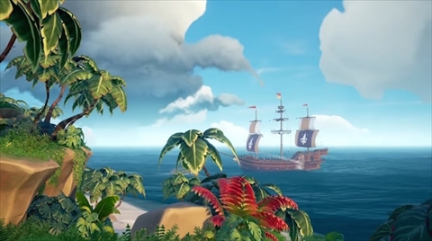 画像ギャラリー No.004のサムネイル画像 / ［E3 2017］Rareが開発中の海賊ゲーム「Sea of Thieves」を体験。プレイヤーの自由奔放なノリも許容される，懐の深い（？）海賊稼業が楽しめる