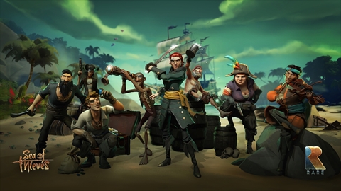 画像ギャラリー No.005のサムネイル画像 / ［E3 2017］Rareが開発中の海賊ゲーム「Sea of Thieves」を体験。プレイヤーの自由奔放なノリも許容される，懐の深い（？）海賊稼業が楽しめる
