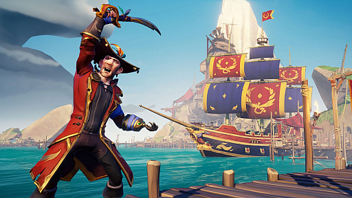 画像ギャラリー No.001のサムネイル画像 / オンライン専用海賊ADV「Sea of Thieves」が本日より日本語対応に。限定ポスターがもらえるTwitterイベントも実施中