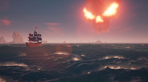 画像ギャラリー No.004のサムネイル画像 / 「Sea of Thieves」のシーズン2は海外時間4月15日スタート。ティザー映像には樽をかぶって身を隠すシーンも