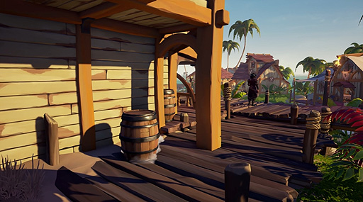 画像ギャラリー No.009のサムネイル画像 / 「Sea of Thieves」のシーズン2は海外時間4月15日スタート。ティザー映像には樽をかぶって身を隠すシーンも