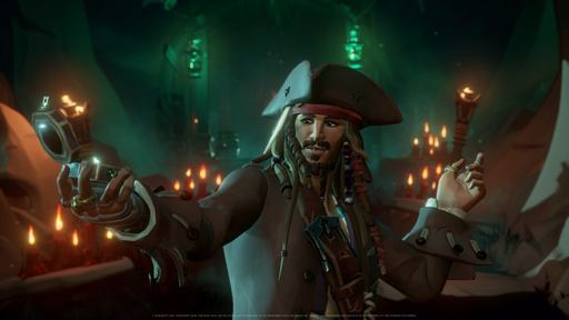画像ギャラリー No.001のサムネイル画像 / ［E3 2021］「Sea of Thieves」にジャック・スパロウが登場。カリブの海賊たちと共演する最新DLC「ある海賊の一生」 が6月22日にリリース