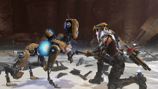 画像ギャラリー No.013のサムネイル画像 / ［E3 2016］「ReCore」の戦闘はただ撃つだけじゃない。さまざまなアクションが織りなす濃密なバトルシステムが魅力